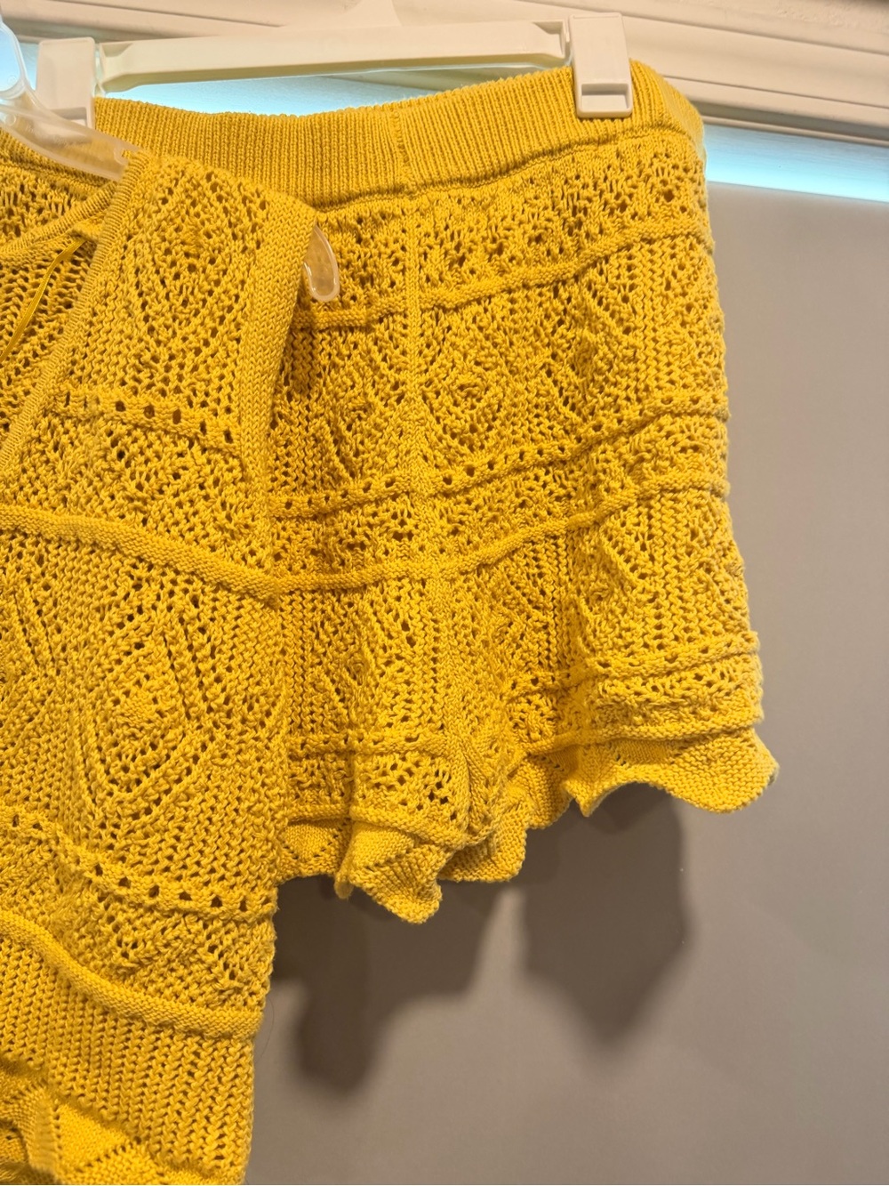 a new day Yellow Crochet Knit set - Picture 2 of 9